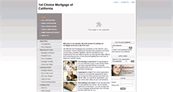 Desktop Screenshot of 1stchoicemortgageofcalifornia.com